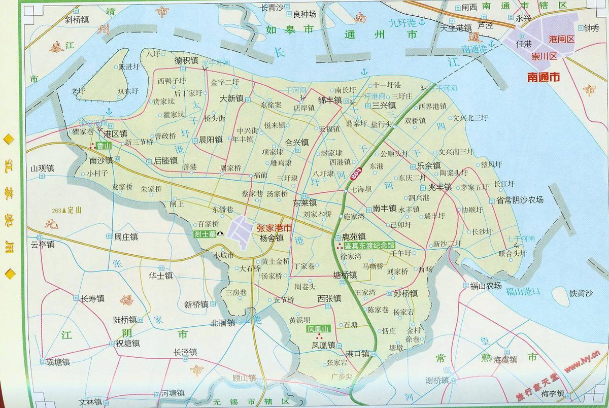 张家港市塘桥镇巨桥村巨鹿路303号所在区域位置示意